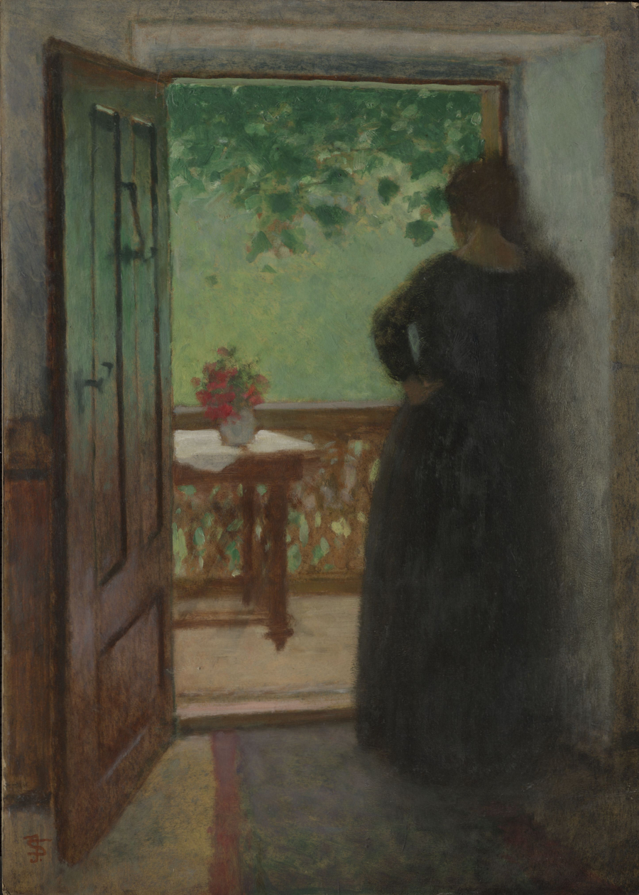 Jakub Schikaneder: Žena mezi dveřmi, 1899–1902