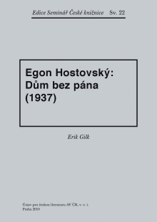 Egon Hostovský: Dům bez pána