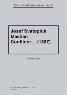 Josef Svatopluk Machar: Confiteor...