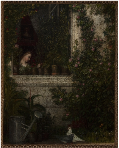 Karel Purkyně: Ranní hodina – Okno, 1862