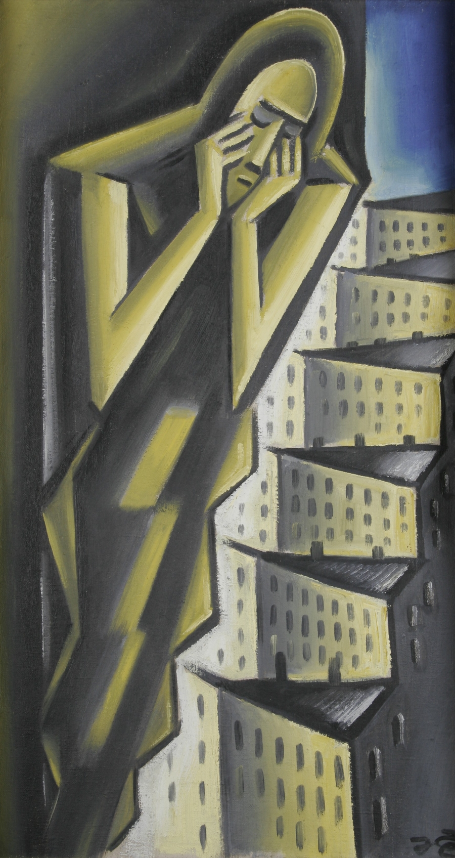 Josef Čapek: Žena nad městem, 1919–1920