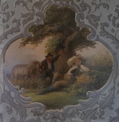 Josef Matěj Navrátil: nástěnná malba, 1847